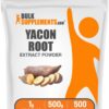 Frasco de polvo de yacón BulkSupplements