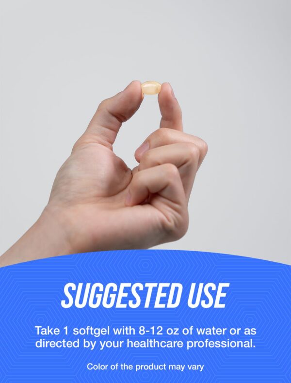 Interior del frasco con cápsulas