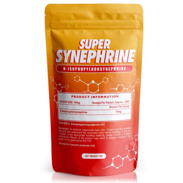 Polvo de Synephrine en frasco