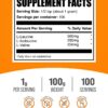 Version 1.0.0 BulkSupplements BCAA etiqueta