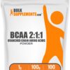 Version 1.0.0 BulkSupplements BCAA 2:1:1 polvo envase frontal