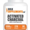 Version 1.0.0 Frasco BulkSupplements cápsulas de carbón activado coco