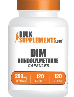 Paquete BulkSupplements cápsulas DIM 200mg