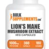 BulkSupplements cápsulas melena de león extracto 360 unidades
