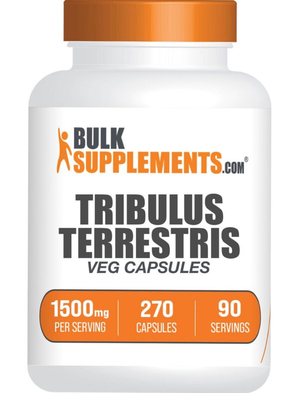 BulkSupplements cápsulas Tribulus Terrestris 1500 mg 270 unidades