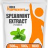 BulkSupplements extracto de menta verde polvo envase frontal 500 gramos
