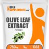 BulkSupplements extracto polvo hoja de olivo suplemento natural 1kg