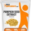 Version 1.0.0 BulkSupplements extracto semilla de calabaza polvo 100g