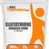 Frente de envase BulkSupplements Glutation reducido