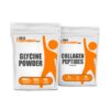 Frontal del bundle BulkSupplements Glycine y Colágeno