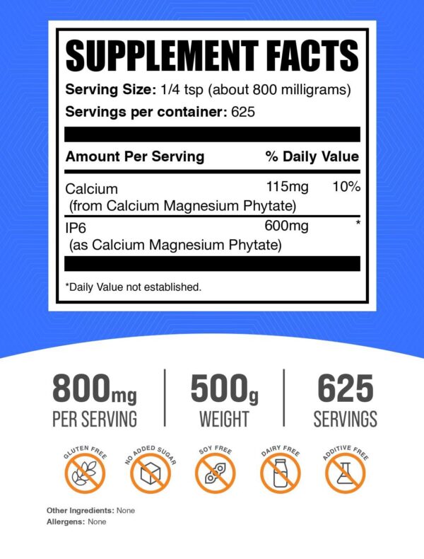 Envase de IP6 con tapa