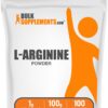 Frente del envase BulkSupplements L-arginina