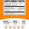 BulkSupplements L-Glutamina frasco