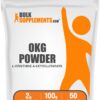 BulkSupplements L-ornitina alfa-cetoglutarato etiqueta frontal