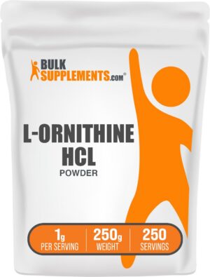 Version 1.0.0 Polvo BulkSupplements L-ornitina HCl