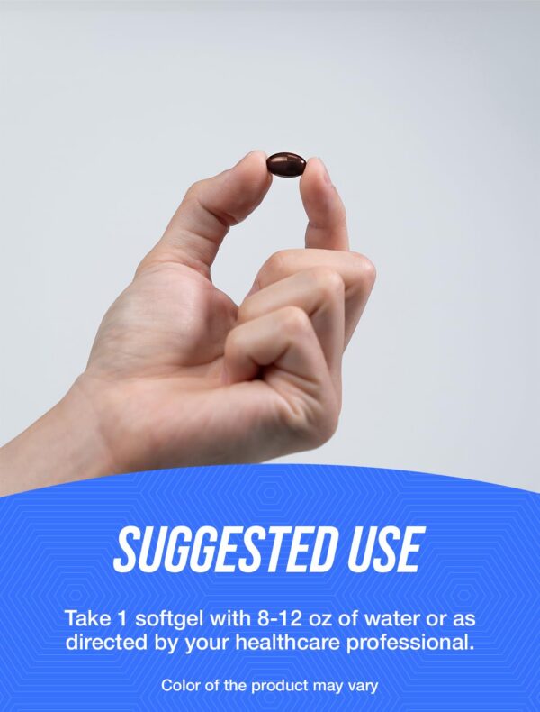 Version 1.0.0 Etiqueta trasera del frasco Lycopene Softgels