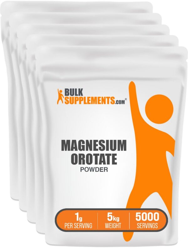 Frasco BulkSupplements Magnesio orotato