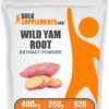 Version 1.0.0 Polvo de Ñame Silvestre BulkSupplements en frasco