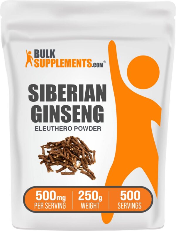 Version 1.0.0 BulkSupplements Polvo de Eleuthero Ginseng Siberiano 250g bolsa