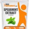 BulkSupplements polvo extracto de hierbabuena bolsa frontal