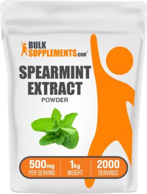 BulkSupplements polvo extracto de hierbabuena bolsa frontal