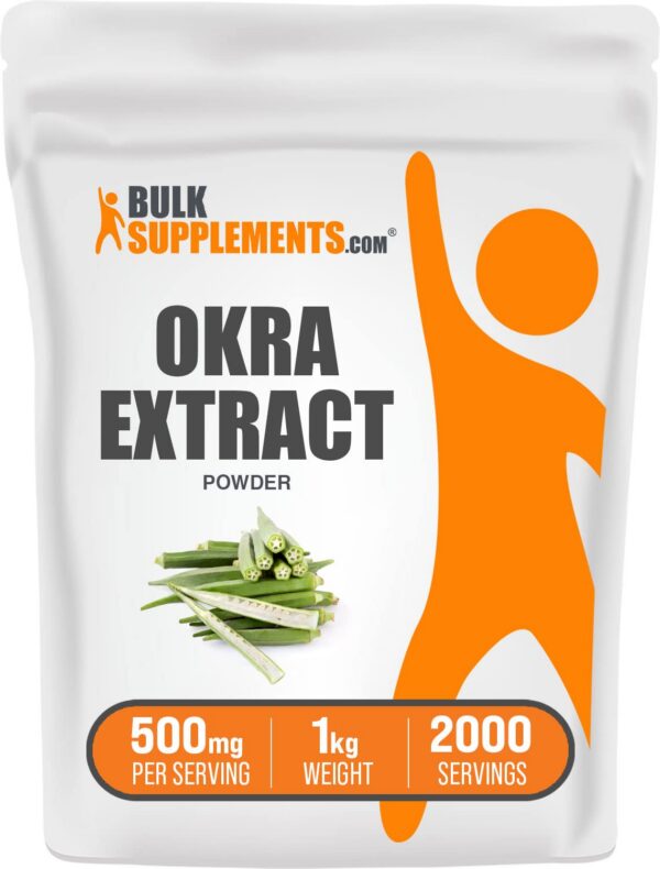 Version 1.0.0 BulkSupplements polvo extracto okra paquete 1 kilogramo para digestión