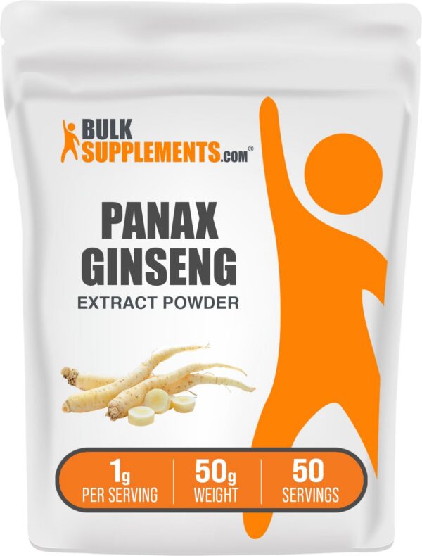 BulkSupplements polvo extracto de raíz de ginseng 50g