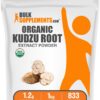 Paquete BulkSupplements Polvo Extracto Raíz de Kudzu Orgánico 1 kg