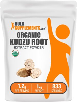 Version 1.0.0 Paquete BulkSupplements Polvo Extracto Raíz de Kudzu Orgánico 1 kg