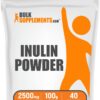 BulkSupplements polvo inulina fibra soluble caja 100 gramos