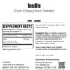 BulkSupplements polvo de inulina suplemento vegano envase