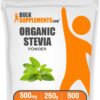 BulkSupplements polvo stevia orgánica pura 250 gramos vegano