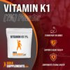 BulkSupplements polvo vitamina k1 detalle texto etiqueta