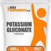 Frente del empaque BulkSupplements Potassium Gluconate Powder