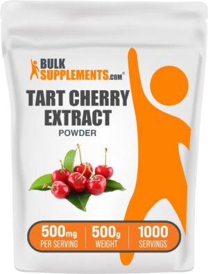 Version 1.0.0 Polvo Tart Cherry Extract de BulkSupplements