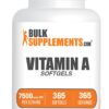 Frasco BulkSupplements Vitamina A 25000 UI palmitato