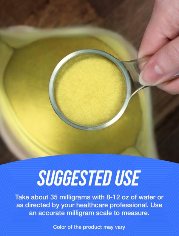 Suplemento polvo vitamina a sin gluten BulkSupplements