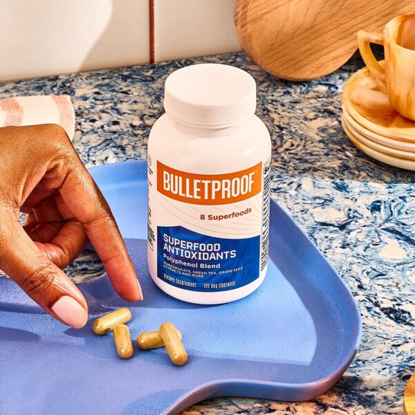 Version 1.0.0 Etiqueta de cápsulas Bulletproof