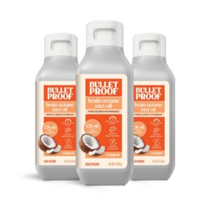Frente de Bulletproof Brain Octane C8 MCT Oil 16 oz