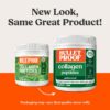 Bulletproof Collagen Peptides sin sabor etiqueta