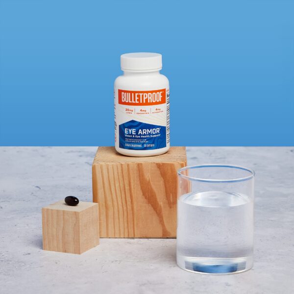 Botella Bulletproof Eye Armor Softgels