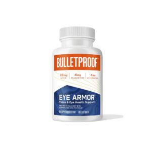 Frente del Bulletproof Eye Armor Softgels