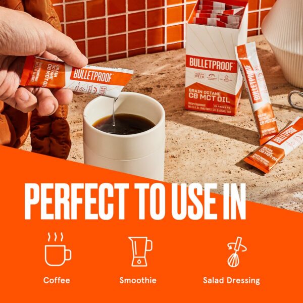 Frente de la caja Bulletproof Brain Octane