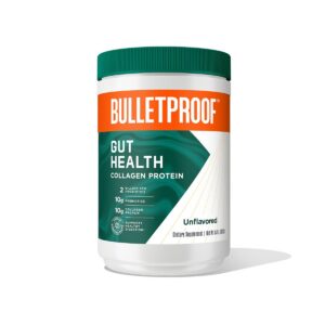 Version 1.0.0 Bulletproof proteina de colageno sin sabor frasco 14 oz