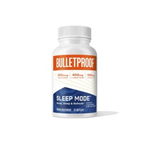 Bulletproof Sleep Mode suplemento para dormir 60 cápsulas