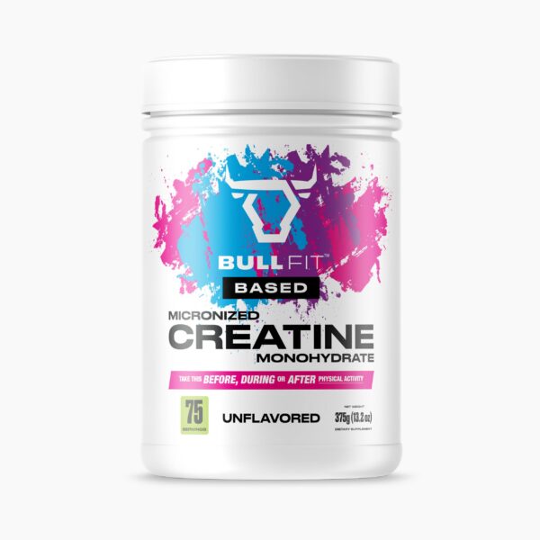 Bullfit creatina monohidrato polvo frasco
