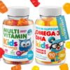 Paquete bundle gomitas Omega 3 y multivitamínicas para niños
