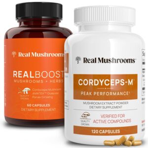 Bundle de suplementos RealBoost y Cordyceps
