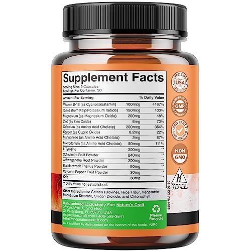 Cápsulas del complejo de alga marina orgánica