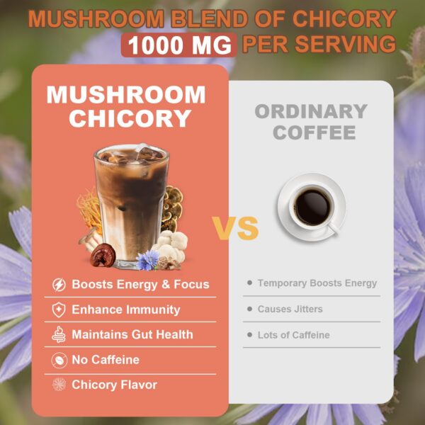 Bunkell Mushroom Chicory empaque 30 porciones